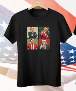 Santa Trump Christmas Tee Shirt