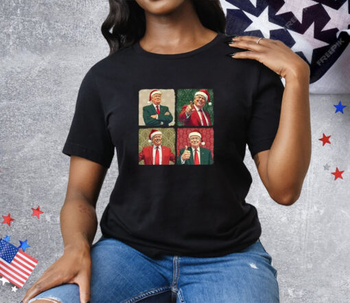 Santa Trump Christmas Tee Shirt