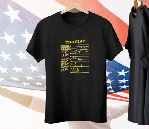 The Play Stanford vs Cal 1982 Football Game Diagram Tee Shirt