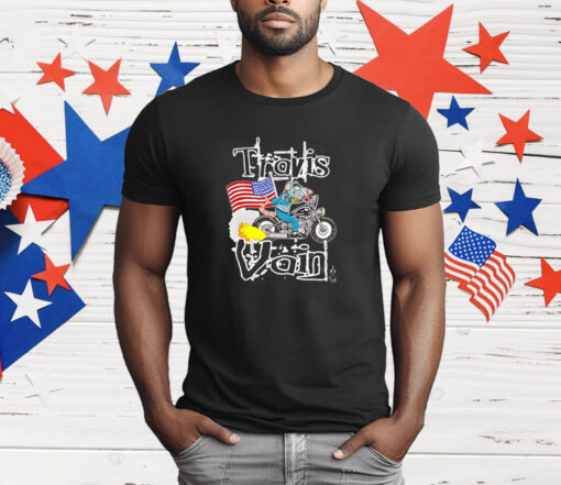 Travis Vain all American grunge rat T-Shirt