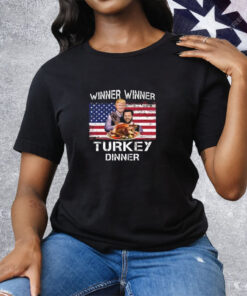 Trump Vance Winner Winner Turkey Dinner Thanksgiving Step Brothers Tee Shirt