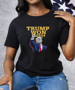 Trump Won 2024 Election Tee Shirt