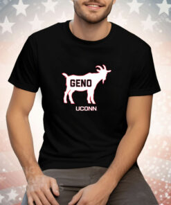 UConn Basketball Geno Auriemma GOAT Tee Shirt