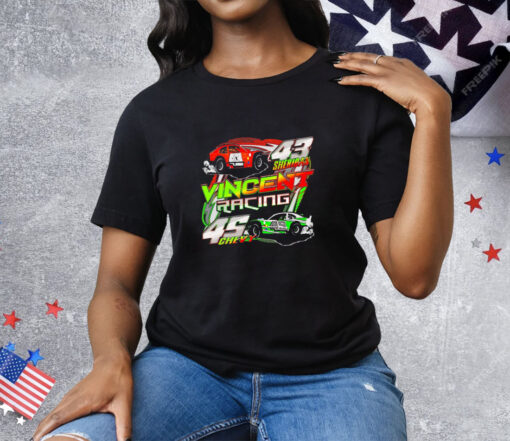 Vincent Racing 43 Sheridan 45 Chevy Tee Shirt