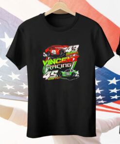 Vincent Racing 43 Sheridan 45 Chevy Tee Shirt