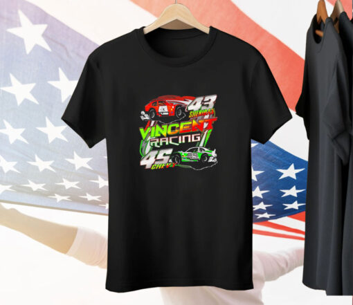 Vincent Racing 43 Sheridan 45 Chevy Tee Shirt