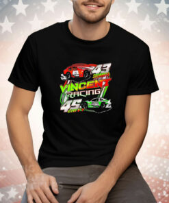 Vincent Racing 43 Sheridan 45 Chevy Tee Shirt