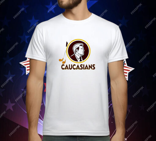 Washington Commanders caucasians hockey logo T-Shirt