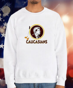 Washington Commanders caucasians hockey logo T-Shirt