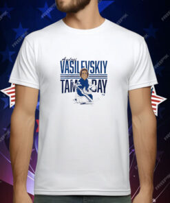 Andrei Vasilevskiy Center Ice Caricature T-Shirt