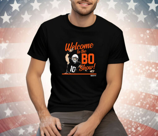 Bo Nix Welcome to the Bo Show Tee Shirt