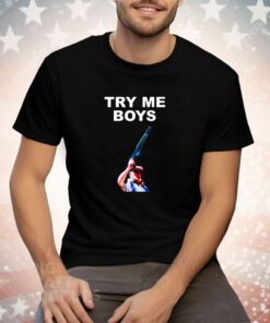 Carl Niehaus Try Me Boys Tee Shirt