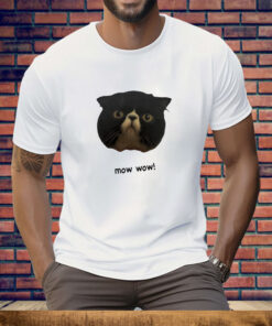 Cat mow wow Tee Shirt