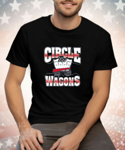 Circle The Wagons Graphic Tee Shirt