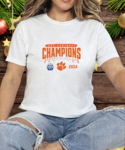 Clemson Tigers 2024 ACC Football Conference Champions Tee Shirt