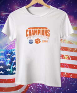 Clemson Tigers 2024 ACC Football Conference Champions Tee Shirt