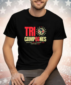 Club America Tri Champions Apertura 2024 Tee Shirt