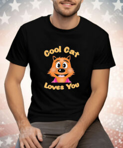 Cool cat loves you Tee Shirt