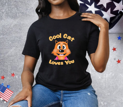 Cool cat loves you Tee Shirt