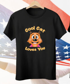 Cool cat loves you Tee Shirt