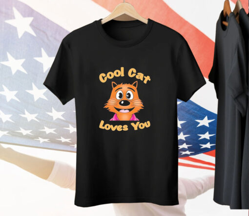 Cool cat loves you Tee Shirt