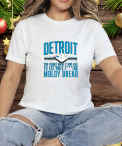 Detroit Football Moldy Bread Tee Shirt