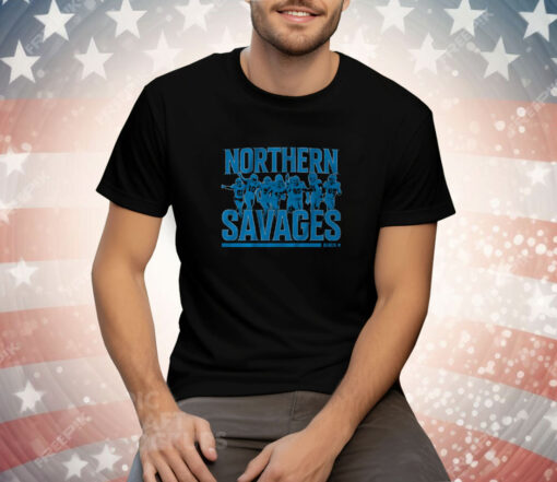 Detroit Football Northern Savages Tee Shirt