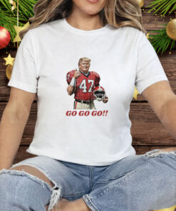 Donald Trump Go Go Go MAGA Bulldogs Football Hoodie Shirt