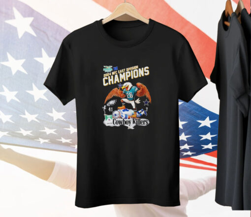 Eagles East Champions Cowboy Killers Playoffs 2024 Tee Shirt