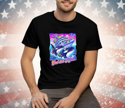 Eat The Rich Whale Tee Shirt