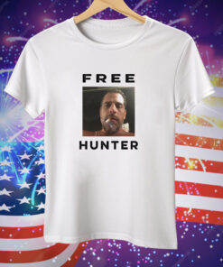 Free Hunter Biden Smoking Tee Shirt