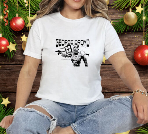 George Floyd George Droyd retro Tee Shirt