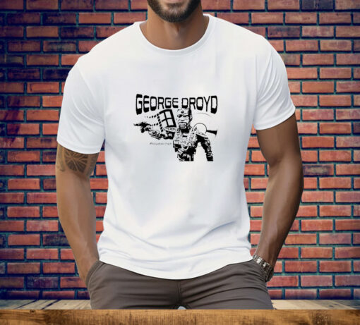 George Floyd George Droyd retro Tee Shirt