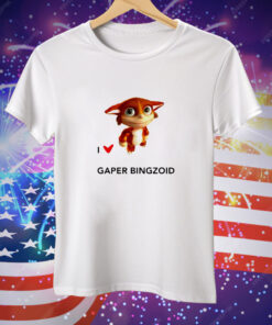 I love Gaper Bingzoid Tee Shirt