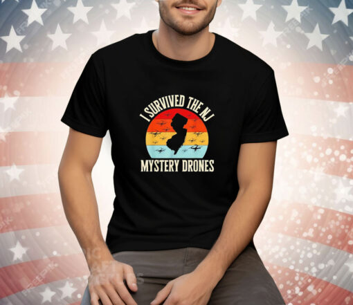 I survived the NJ mystery drones vintage Tee Shirt