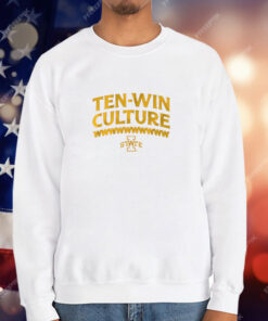 Iowa State Football 10 Win Culture T-Shirt