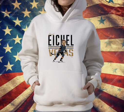 Jack Eichel Center Ice Caricature T-Shirt