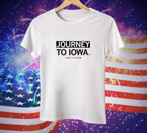 Journey Houston to Iowa Tee Shirt