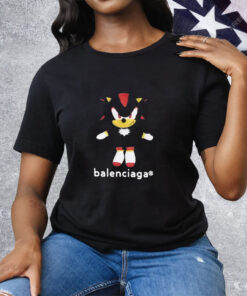 Nice Shadow The Hedgehog Balenciaga Tee Shirt