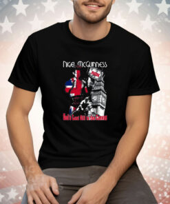 Nigel Mcguinness God's Last Gift To The Canvas Tee Shirt