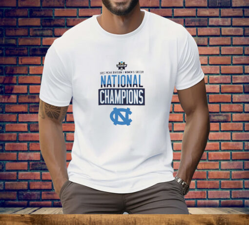 North Carolina Tar Heels Champion 2024 Ncaa Women’s Soccer National Champions Locker Room Tee Shirt