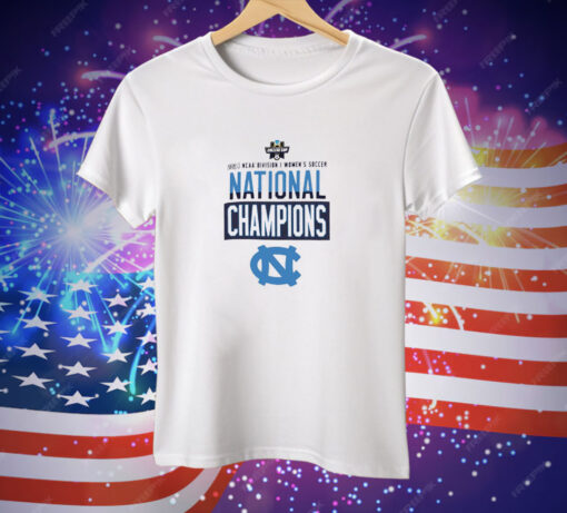 North Carolina Tar Heels Champion 2024 Ncaa Women’s Soccer National Champions Locker Room Tee Shirt