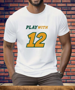 North Dakota State Bison Play with 12 Tee Shirt