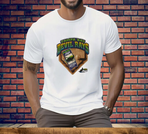 Tampa Bay Devil Rays Major League Baseball Debut Vintage Tee Shirt