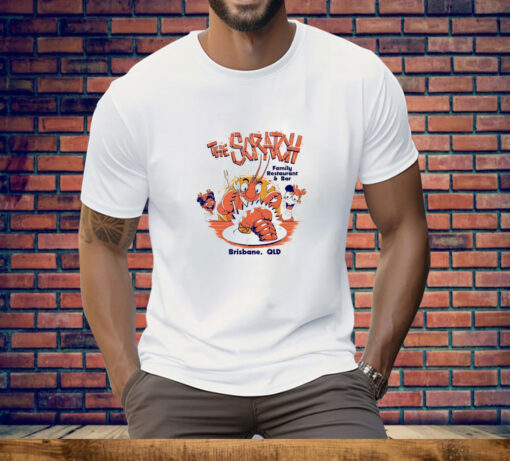 The Scratch Family Restaurant & Bar Brisbane QLD Lobster cartoon Tee Shirt