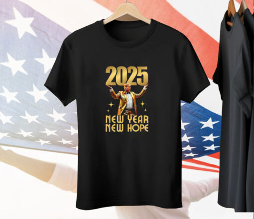 Trump 2025 New Year New Hope Tee Shirt