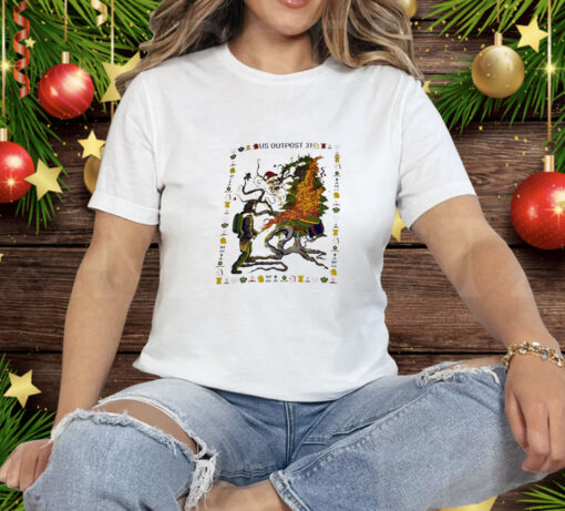 US Outpost 31 Christmas art Tee Shirt