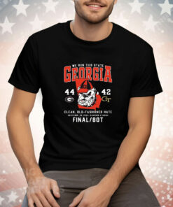We Run This State Georgia 44-42 T-Shirt