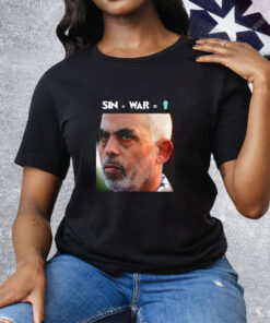 Yahya Sinwar Sin War Tee Shirt