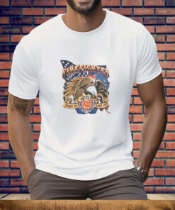 California Wildfire Firefighter First In Last Out Los Angeles Tee Shirt